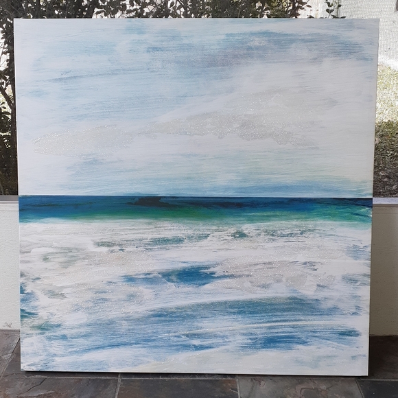 Other - Oceanscape large painting (print) l NWOT